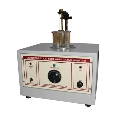 Conxport Single Basket Analog Tablet Disintegration Test Apparatus