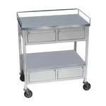 Conxport 50kg Stainless Steel 4 Drawer Hospital Medicine Trolley