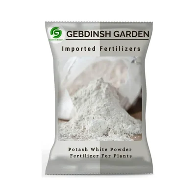 GEBDINSH 1 KG White Potash Powder for Flowering Booster & Water Soluble Potassium (1 Pc)