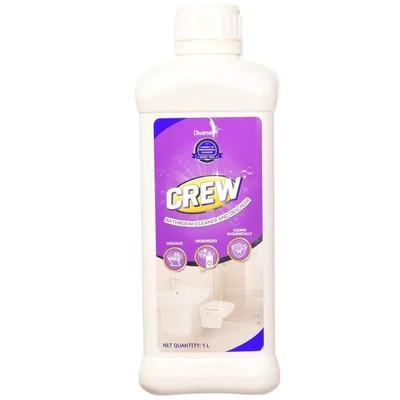 Diversey Crew Hard Water Bathroom Cleaner & Descaler Concentrated Non Abrasive 1L
