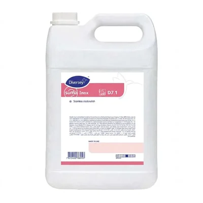 Diversey High Performance 5 L Stainless Steel Polish Mark-Free Sheen Suma Inox D7.1