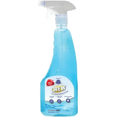 Diversey CREW Household All Purpose Cleaner Liquid Spray 650ml 100ml Extra Surface Disinfectant Glass Steel Wood Clean 750ml