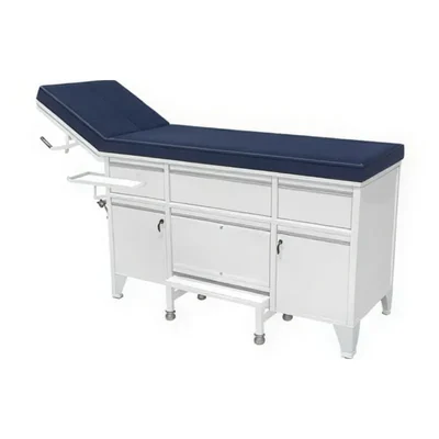 ConXport White Aluminium Patient Examination Couch 1800x900x600mm