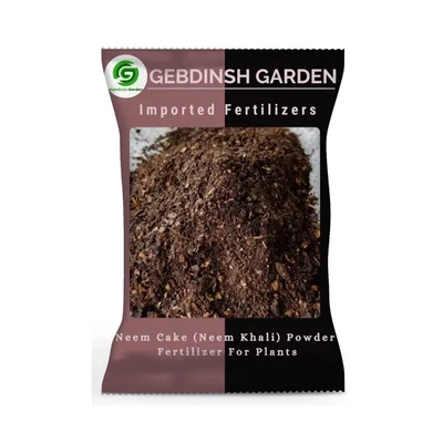 GEBDINSH 2 kg Neem Cake Fertilizer Pest Control Organic Manure (1 Pc)