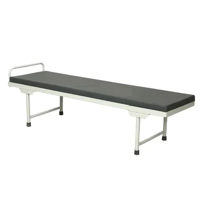 ConXport White Aluminium Frame Hospital Attendant Bed 1800x900x600mm