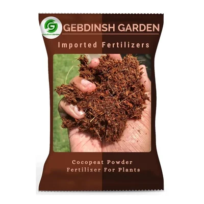 GEBDINSH 5 kg Cocopeat Block Powder High Water Retention 1 Pc