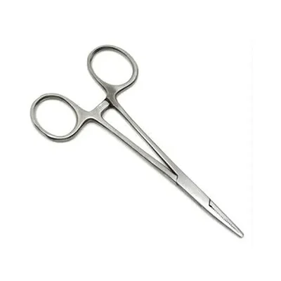 ConXport 5 Inch Straight Artery Forceps Serrated Tips Ratchet Handle