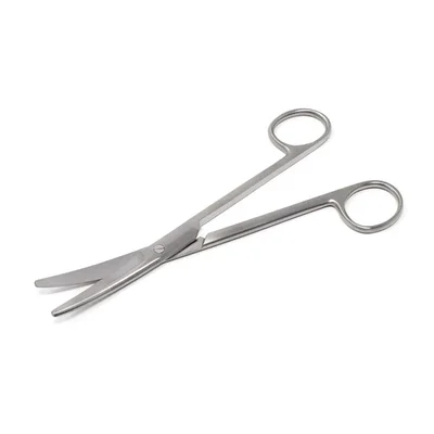 ConXport 7.5 Inch Mayo Scissor Curved Bladed Blunt Blunt Stainless Steel