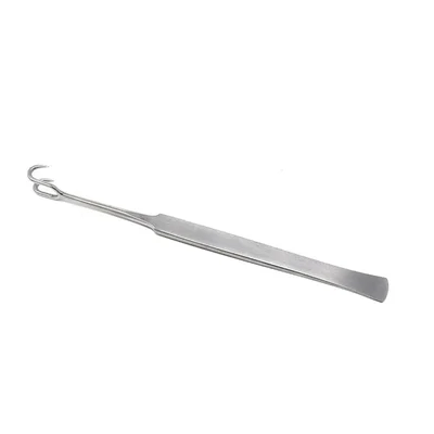 ConXport 10 Inch Two Prongs Sharp Tracheal Hook Retractor Stainless Steel