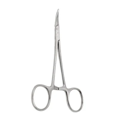 ConXport 5 Inch Mosquito Artery Forceps Curved Hemostatic Clamping Tool