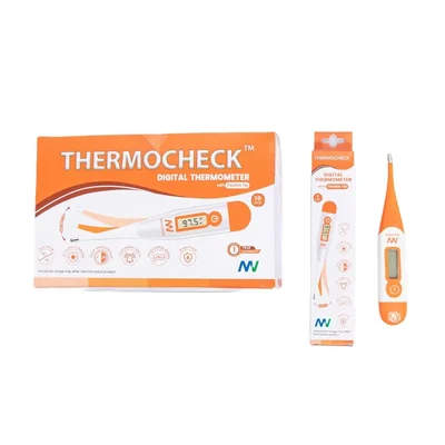 Medvision Thermocheck Digital Thermometer Flexi Tip Dual Mode Pack of 2