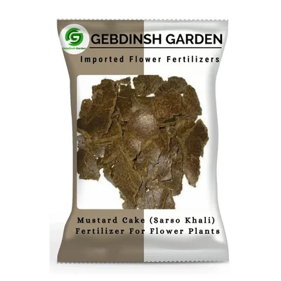 GEBDINSH Mustard Cake Sarso Khali 5 KG Powder for Plant Nutrition and Rich Organic NPK