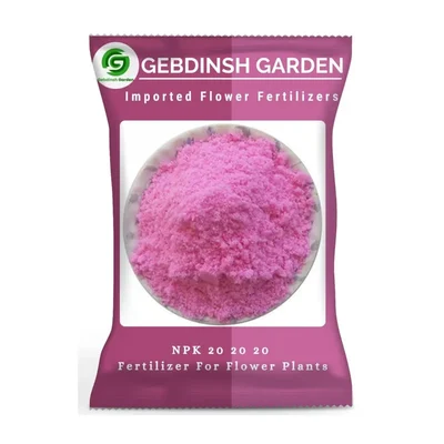 GEBDINSH NPK 20 20 20 Powder 5 KG Plant Fertilizer for Balanced Growth and Equal Ratio NPK