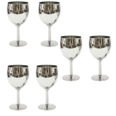 Pack of 12 Stainless Steel GOBLET Jigger 60ml for Commercial Bars, Pubs