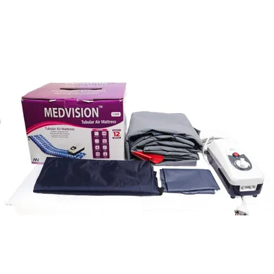 Medvision 120kg Tubular Air Bed Anti Decubitus Mattress Ultra Quiet Variable Pressure Pump