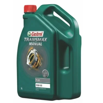 Castrol Transmax Manual Plus 80W-90 Manual Transmission Gear Oil High Load Protection Multigrade Durability Fluid 5L