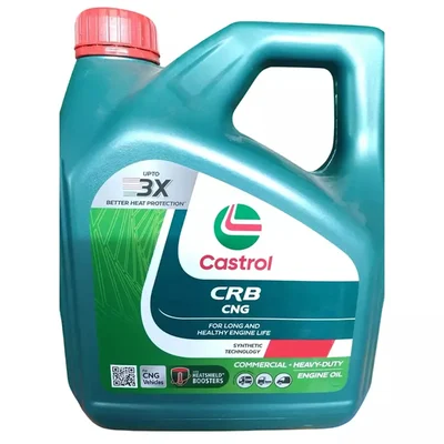 Castrol CRB 15W-40 CNG Commercial Vehicle Engine Oil High Protection 3L
