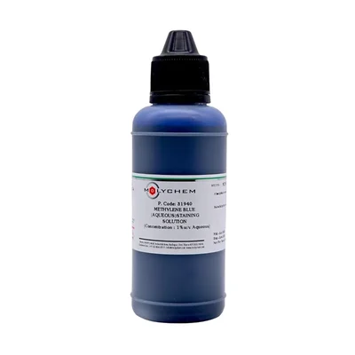 Molychem Methylene Blue 1% Aq Liquid Solution 125ml Lab Staining