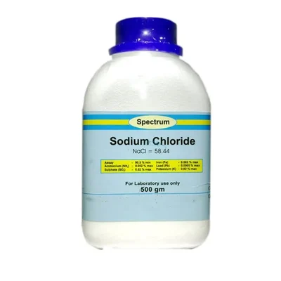 SPECTRUM Sodium Chloride NaCl 500g LR Grade Laboratory Reagent