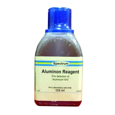 SPECTRUM Aluminon Reagent 125ML Laboratory Chemical Solution