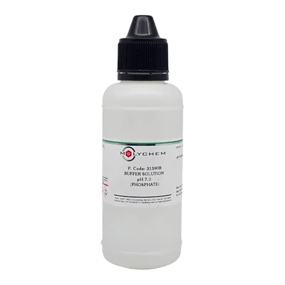 MOLYCHEM Buffer Solution 100ML pH 7 Laboratory Grade Colourless Liquid