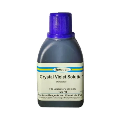 SPECTRUM Crystal Violet Solution Oxalated 125ml Laboratory Reagent