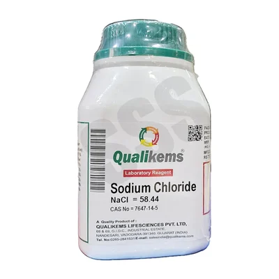 QUALIKEMS Sodium Chloride LR 500GMS Laboratory Reagent Chemical