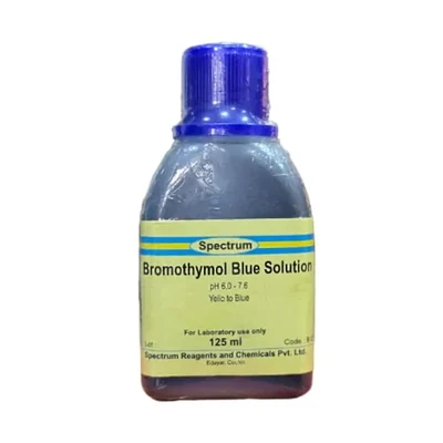 SPECTRUM Bromothymol Blue Solution 125ML Laboratory pH Indicator