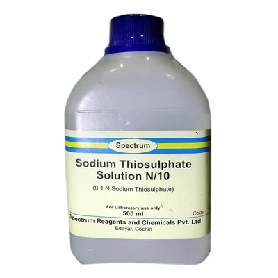 SPECTRUM Sodium Thiosulphate Solution N/10 500ML Volumetric Reagent