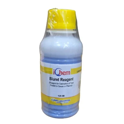 ICHEM Biuret Reagent 125ML Laboratory Protein Testing Solution