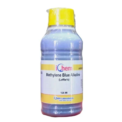 ICHEM Methylene Blue Solution 125ML Laboratory Staining Reagent