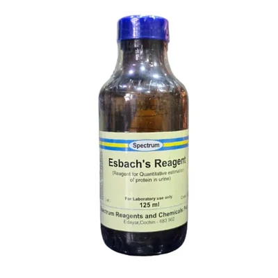 SPECTRUM Esbach's Reagent 125ML Laboratory Protein Testing Solution