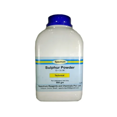 SPECTRUM Sulphur Powder Technical 500gm Laboratory Powder Reagent
