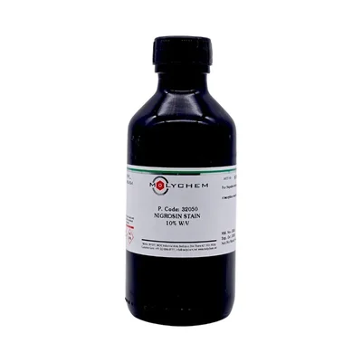MOLYCHEM Nigrosin 10% w/v Solution 100ml Violet Liquid Negative Staining