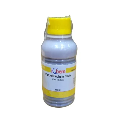 ICHEM Carbol Fuchsin Dilute 125ML Laboratory Staining Solution