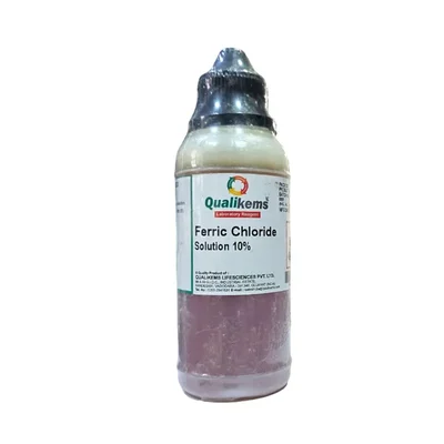 QUALIKEMS FERRIC CHLORIDE SOLUTION 10% 125ML Laboratory Reagent