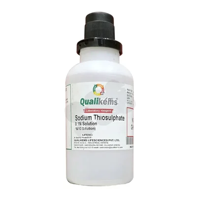 QUALIKEMS Sodium Thiosulphate N/10 500ml Laboratory Volumetric Reagent
