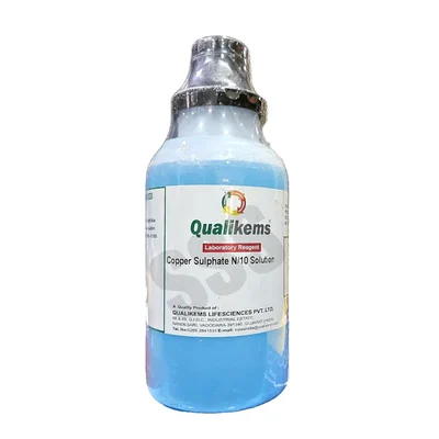 QUALIKEMS COPPER SULPHATE SOLUTION N/10 500ML Volumetric Reagent