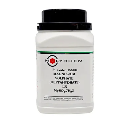MOLYCHEM Magnesium Sulphate Heptahydrate Extrapure 500GM LR Grade 99%