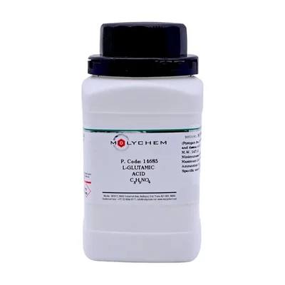 MOLYCHEM L-Glutamic Acid Extrapure 99% 100gm CAS 6106-04-3 Crystalline Powder