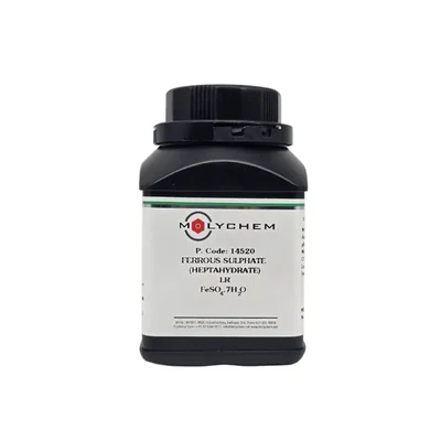 MOLYCHEM Ferrous Sulphate Heptahydrate Pure 98.5-104.5% 500Gm Crystalline Powder