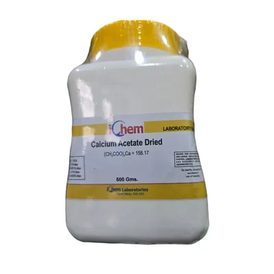 ICHEM Calcium Acetate Dried L.R 250GM Laboratory Chemical Reagent