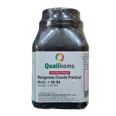 QUALIKEMS Manganese Dioxide 500GM Laboratory Reagent Chemical