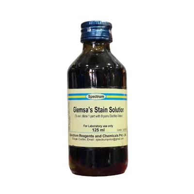SPECTRUM GIEMSA'S STAIN SOLUTION 125ML Biological Microscopy Stain