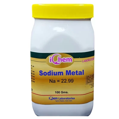 ICHEM SODIUM METAL 100GM High Purity 99.98% Open In Closed Environment