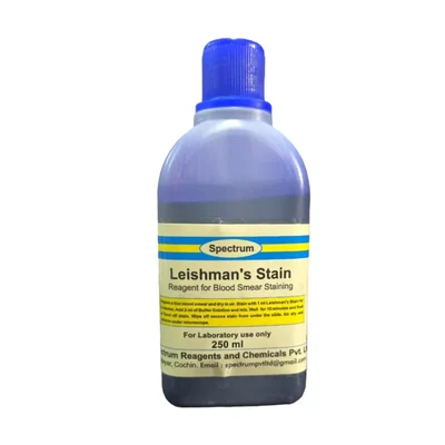 SPECTRUM Leishman's Stain Solution 250ML Unscented Hematology Stain 400g