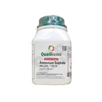 QUALIKEMS Ammonium Sulphate LR 500gms CAS No 7783-20-2 Bag Reagent
