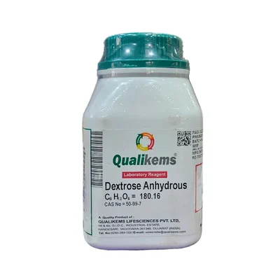QUALIKEMS DEXTROSE ANHYDROUS PURE 500GMS Laboratory Carbohydrate Reagent