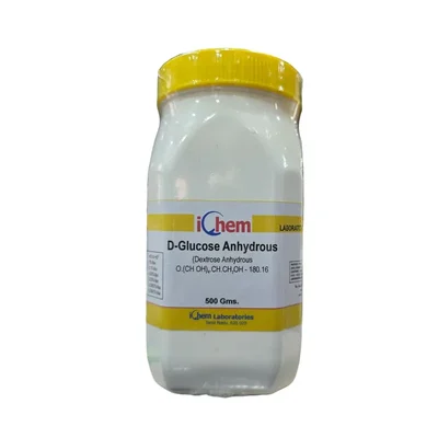 ICHEM Dextrose Anhydrous D-Glucose Anhydrous L.R 500GM Assay 99% Min