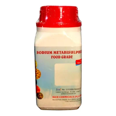 Nice SODIUM METABISULPHITE FOOD GRADE 500gms Code 7681-57-4 Preservative